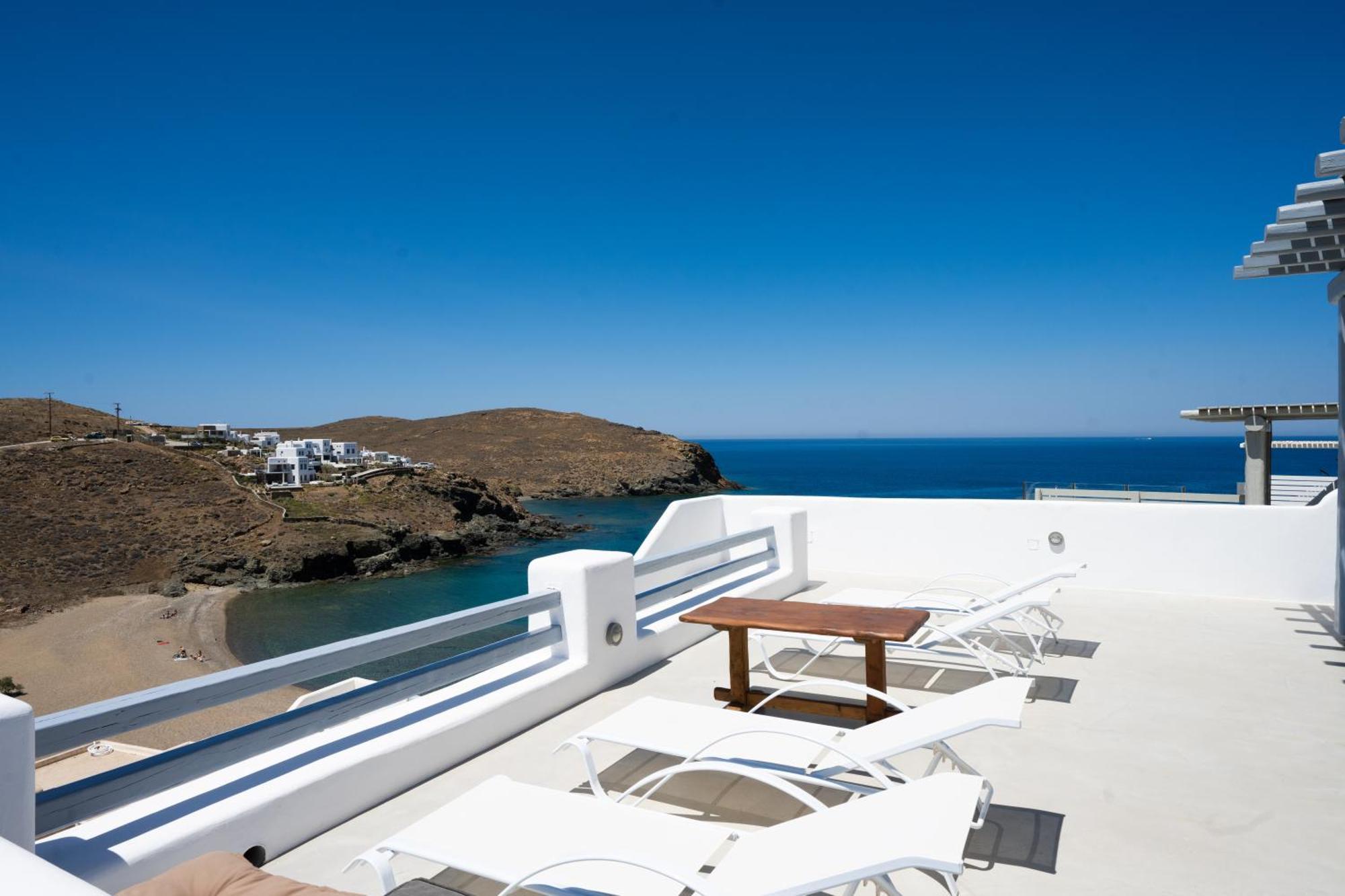 Merchia Bay Villas Mykonos Merchia Beach Екстер'єр фото