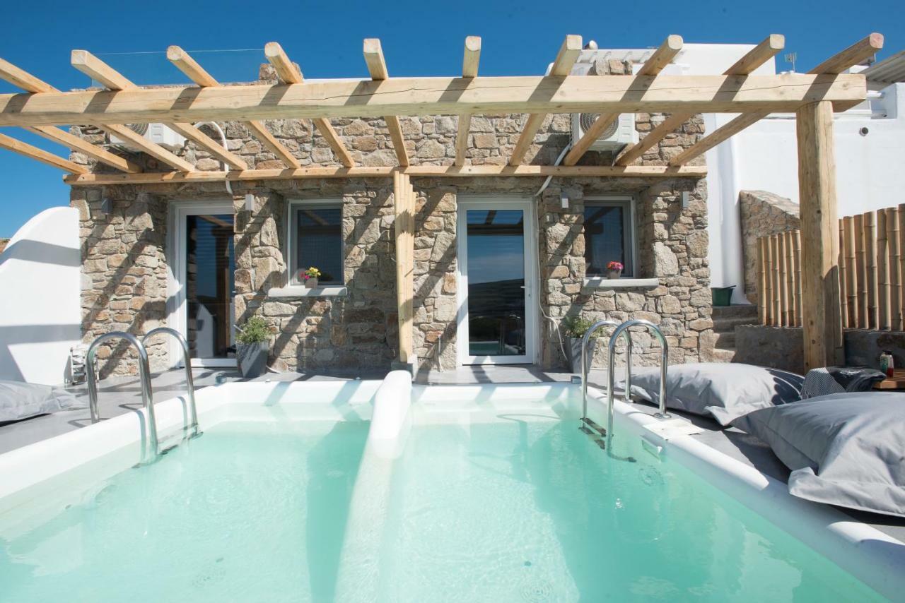 Merchia Bay Villas Mykonos Merchia Beach Екстер'єр фото