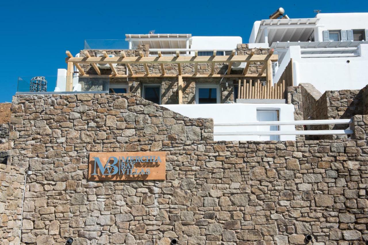 Merchia Bay Villas Mykonos Merchia Beach Екстер'єр фото