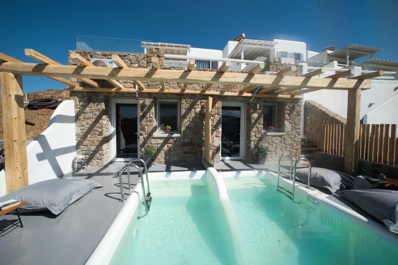 Merchia Bay Villas Mykonos Merchia Beach Екстер'єр фото